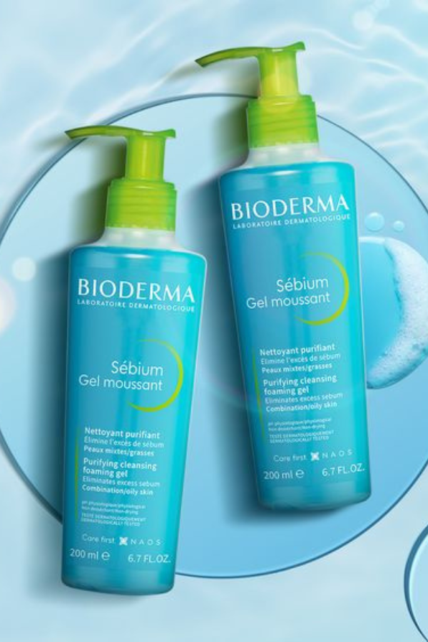 Bioderma Sebium Gel Moussant Purifying Cleansing Foaming Gel for Combination to Oily Skin 200ml - Image 2